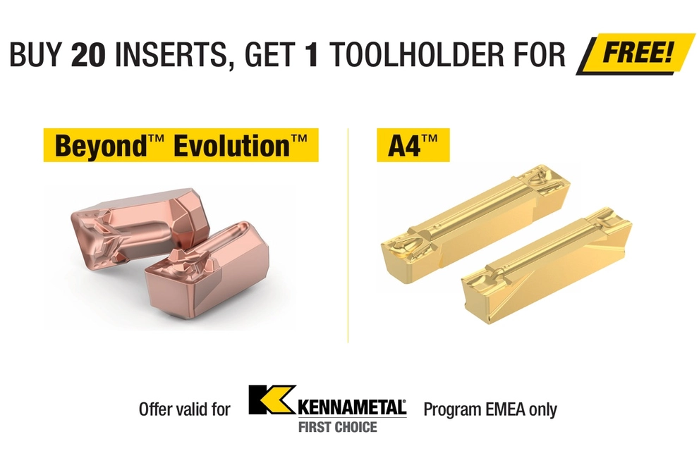 Kennametal Kanal Ucluqlarında Kampaniya